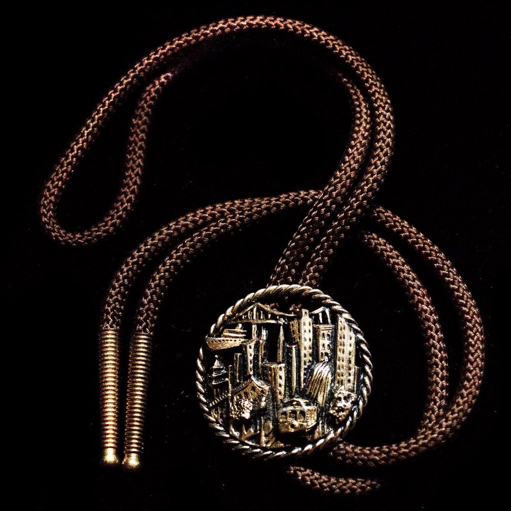 SIGNED SAN FRANCISCO ICON BOLO TIE - MAnVOM1